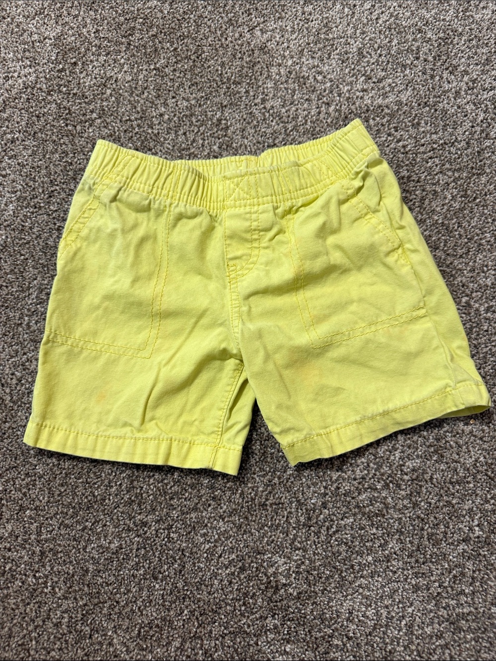 Carter's Yellow Kids Cotton Shorts